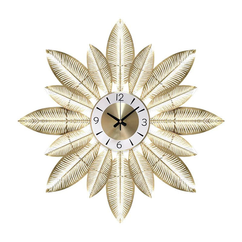 Mural Wall Clocks Aesthetic Decoration Wall Watch Living Room Silent Mechanism Clock Modern Interior Luxury Elegant Clocks