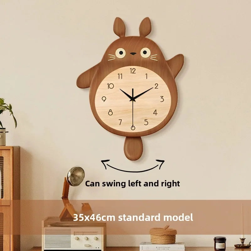 2025 Cat Digital Wall Clock Electronic Living Room Wall Clock Kitchen Decor Reloj Digital Escritorio Home Decoration Ornaments