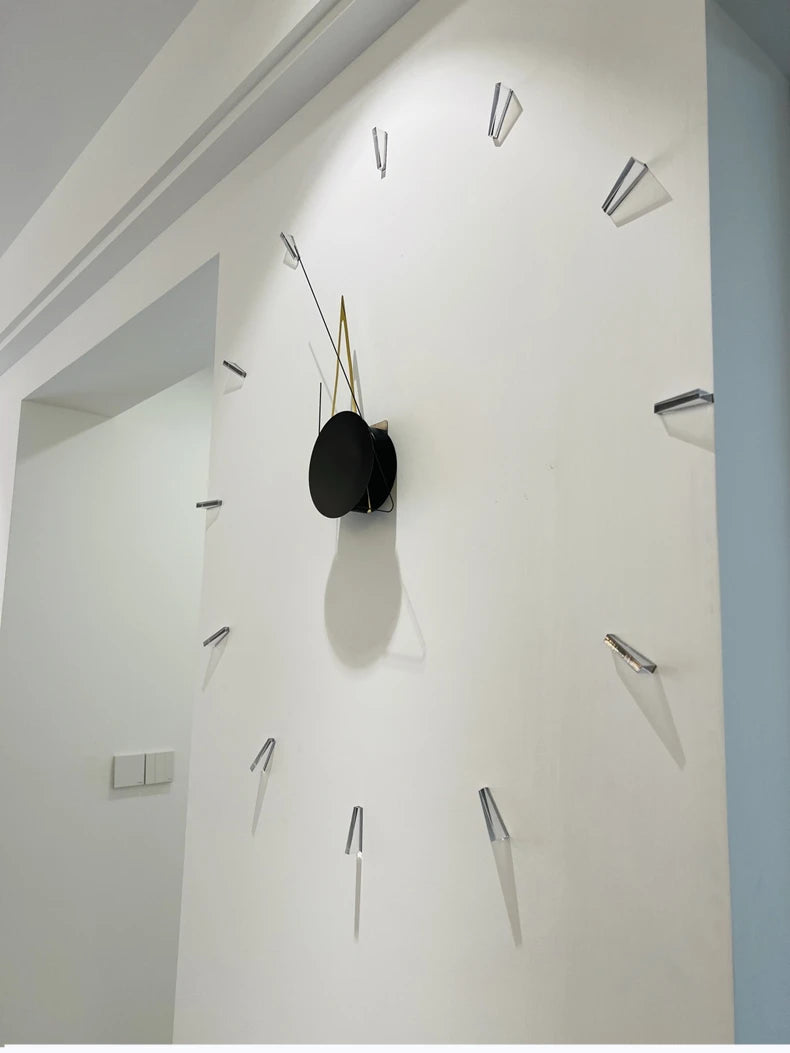 Large DIY Wall Clock Minimalist Art Decor Mute Wall Decor Clocks Modern Creative Design Luxury Decoration Living Room Watch Gift