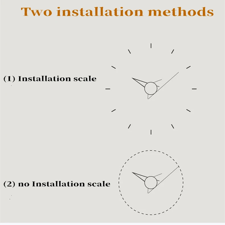 Large DIY Wall Clock Minimalist Art Decor Mute Wall Decor Clocks Modern Creative Design Luxury Decoration Living Room Watch Gift