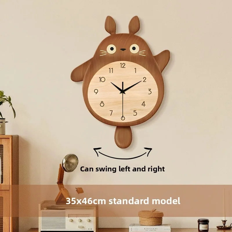 2025 Cat Digital Wall Clock Electronic Living Room Wall Clock Kitchen Decor Reloj Digital Escritorio Home Decoration Ornaments