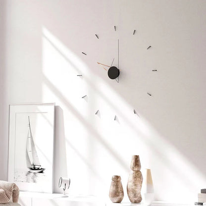 Large DIY Wall Clock Minimalist Art Decor Mute Wall Decor Clocks Modern Creative Design Luxury Decoration Living Room Watch Gift