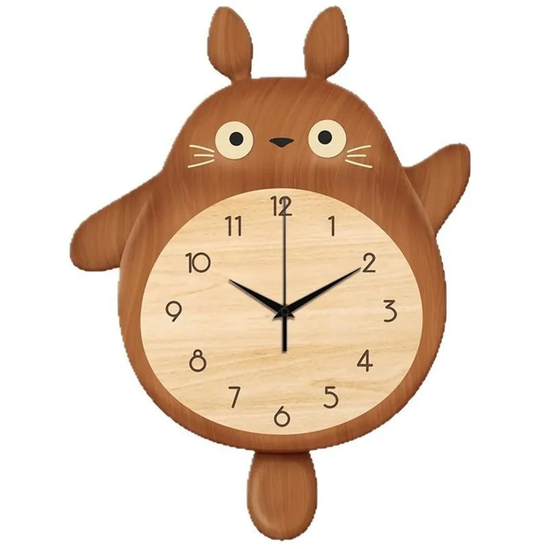 2025 Cat Digital Wall Clock Electronic Living Room Wall Clock Kitchen Decor Reloj Digital Escritorio Home Decoration Ornaments
