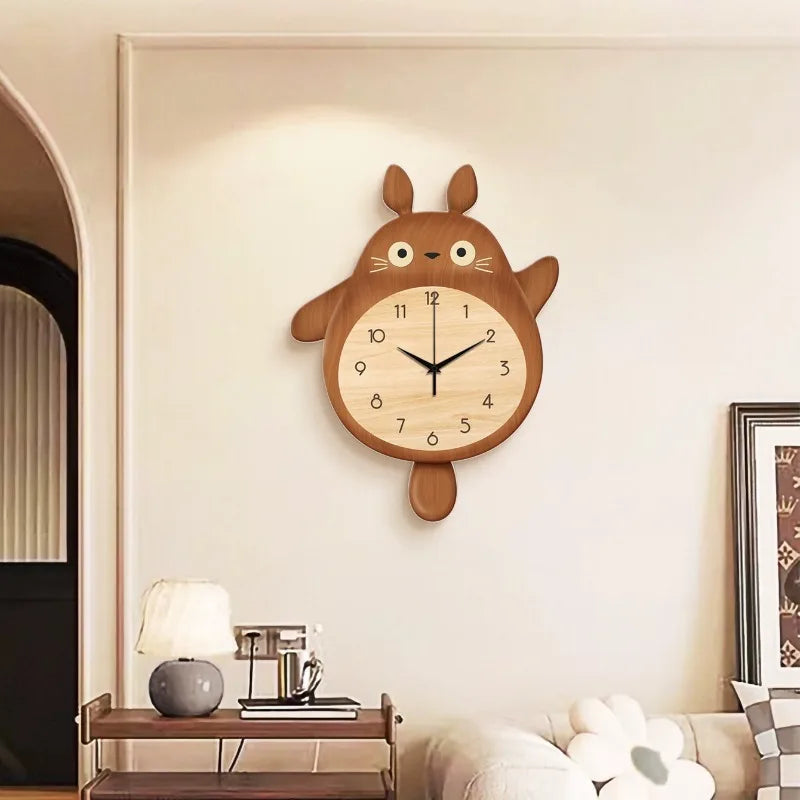 2025 Cat Digital Wall Clock Electronic Living Room Wall Clock Kitchen Decor Reloj Digital Escritorio Home Decoration Ornaments