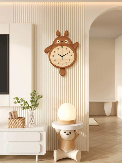 2025 Cat Digital Wall Clock Electronic Living Room Wall Clock Kitchen Decor Reloj Digital Escritorio Home Decoration Ornaments