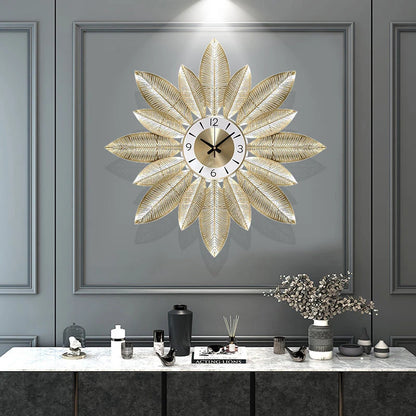 Mural Wall Clocks Aesthetic Decoration Wall Watch Living Room Silent Mechanism Clock Modern Interior Luxury Elegant Clocks